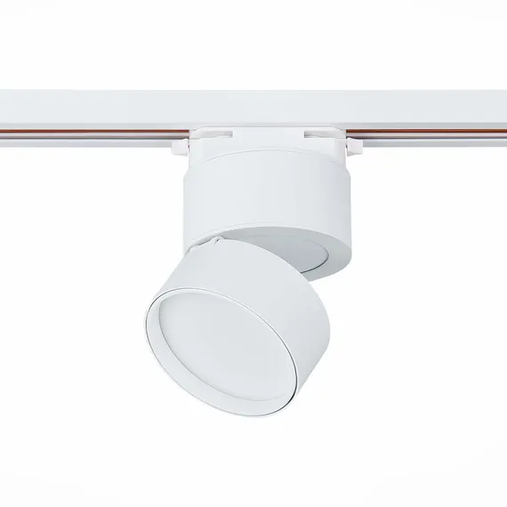ST651.546.09 Св-к трек. Белый LED 1*9W 4000K 720Lm Ra>90 120° IP20 D85xH122 170-240VV БЭЙС