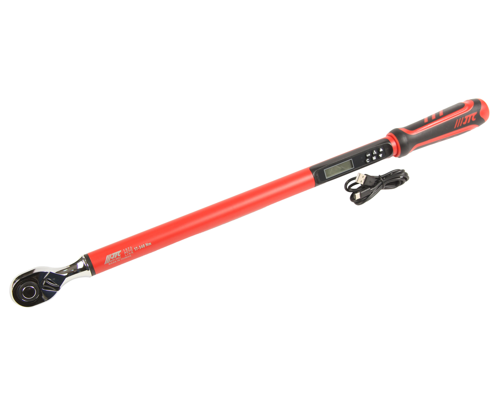 Ключ динамометрический 1/2" 17-340Нм JTC