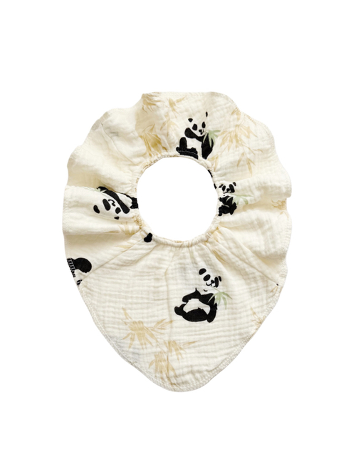 Муслиновый нагрудник Панды