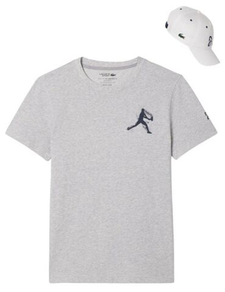 Теннисная футболка Lacoste Tennis x Novak Djokovic Pack