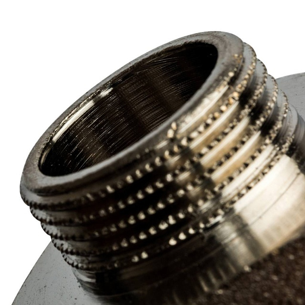 Ниппель редукционный STOUT SFT 0004 - 1"1/4 x 3/4" (для стальных труб, латунь никелированная)