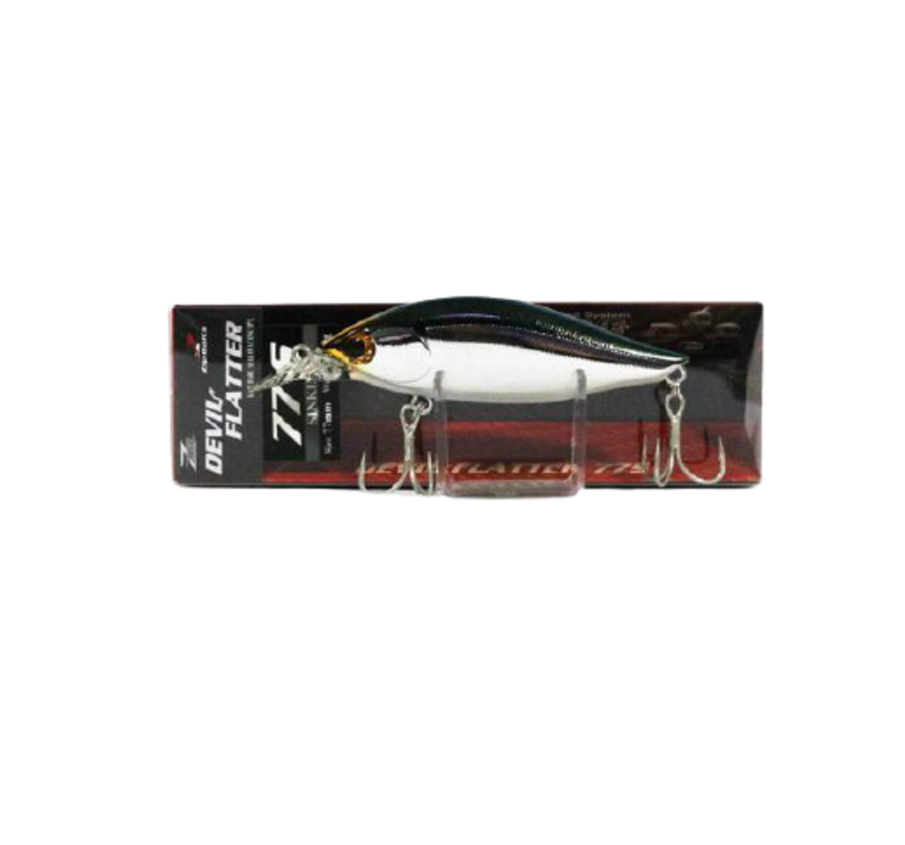 Воблер ZipBaits ZBL Devil Flatter 77S 624 Metal Katakuchi