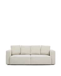 3-местный диван-кровать Marela бежевый шенилл 236 см