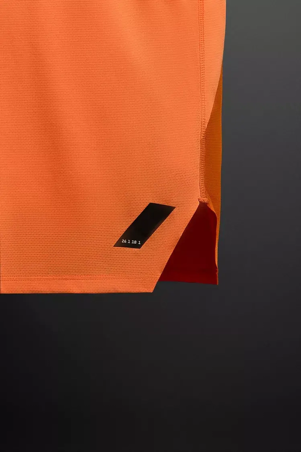 ZARA МАЙКА-БОРЦОВКА ИЗ ВЫСОКОТЕХНОЛОГИЧНОЙ ТКАНИ В СТИЛЕ КОЛОР-БЛОК, ОРАНЖЕВЫЙ