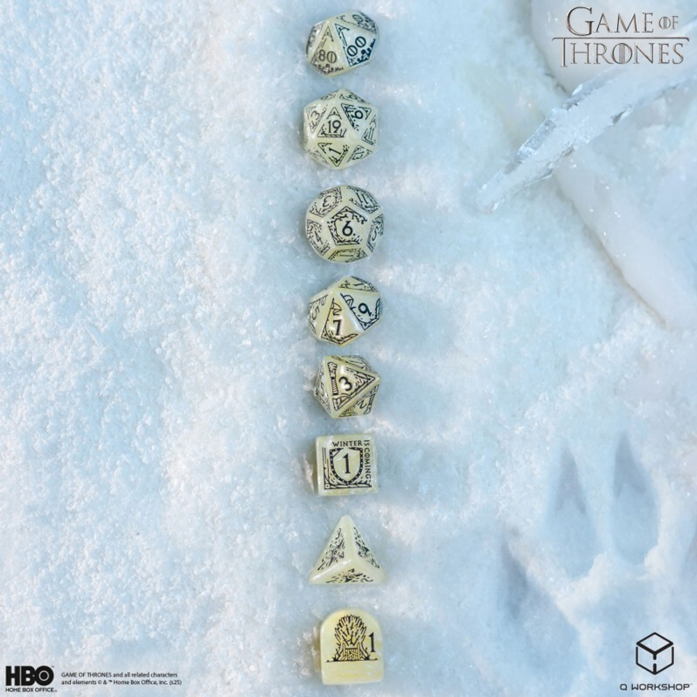Game of Thrones. Stark Dice Set