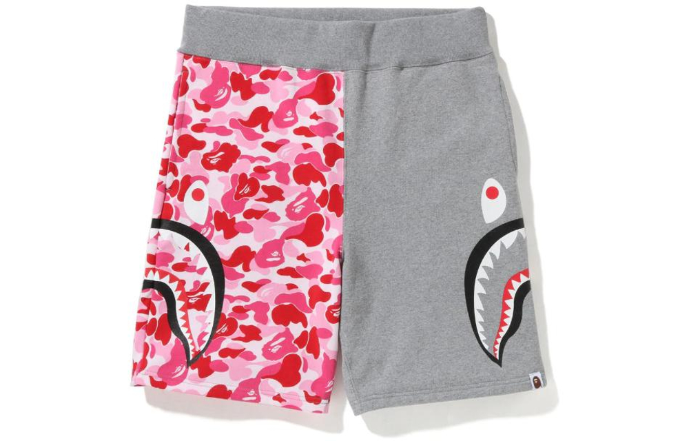 A Bathing Ape Abc Camo Side Shark Sweat Шорты