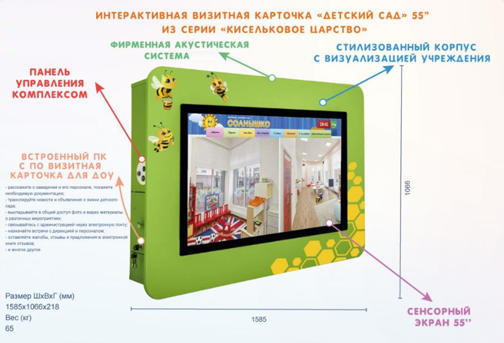 Интерактивная визитная карточка Детский сад