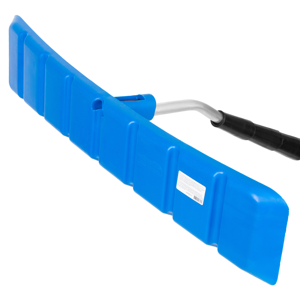 Скребок для уборки снега с крыш 610х140 мм, алюминиевая телескоп. рукоятка, длина 2-6 м