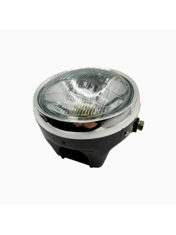 - - Фара для мотоцикла круглая (мопед Альфа, Дельта)