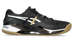 Мужские кроссовки теннисные Asics Gel-Resolution 9 BOSS - black/camel