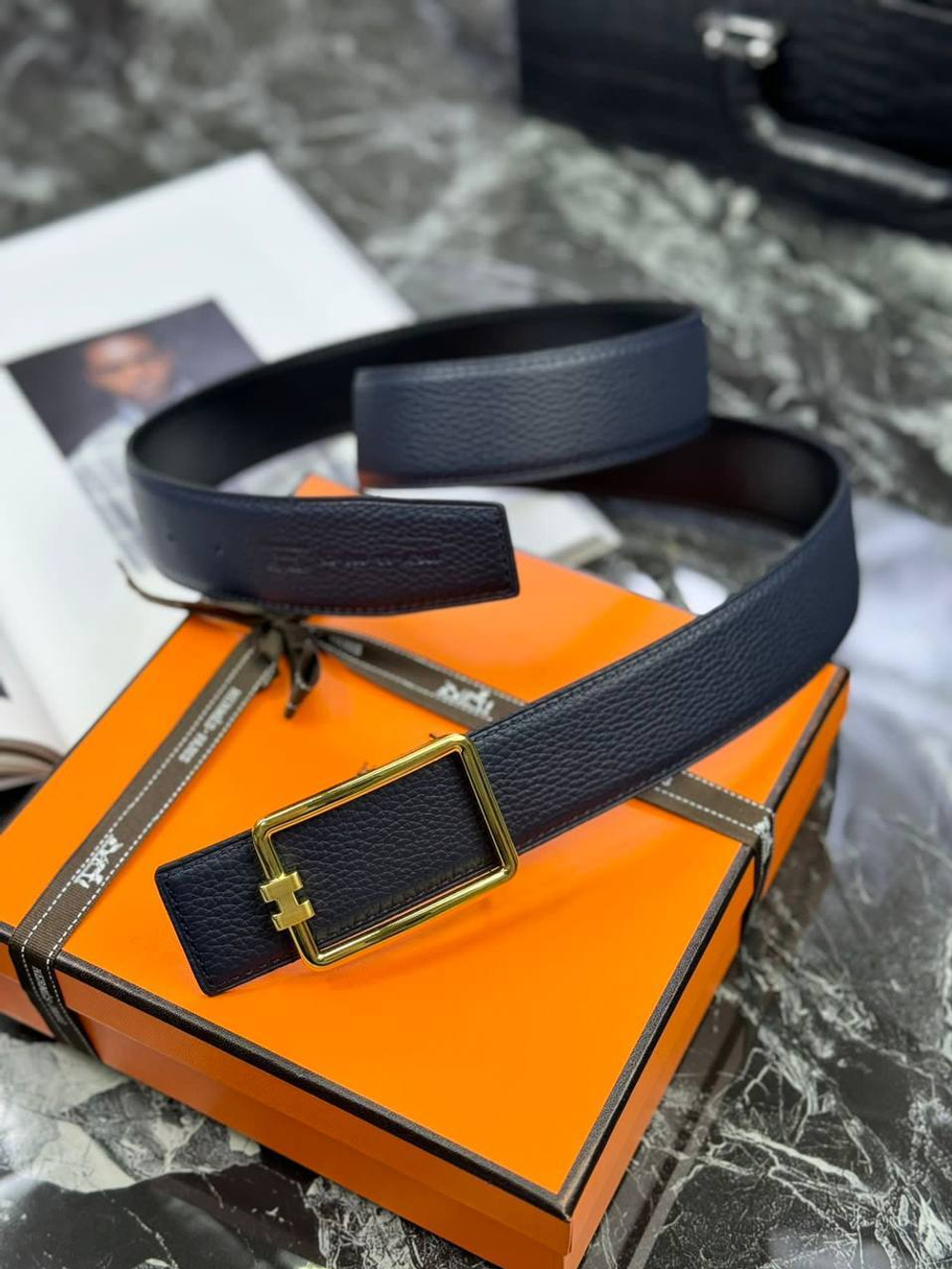 Двухсторонний ремень Hermes, арт. 484281456
