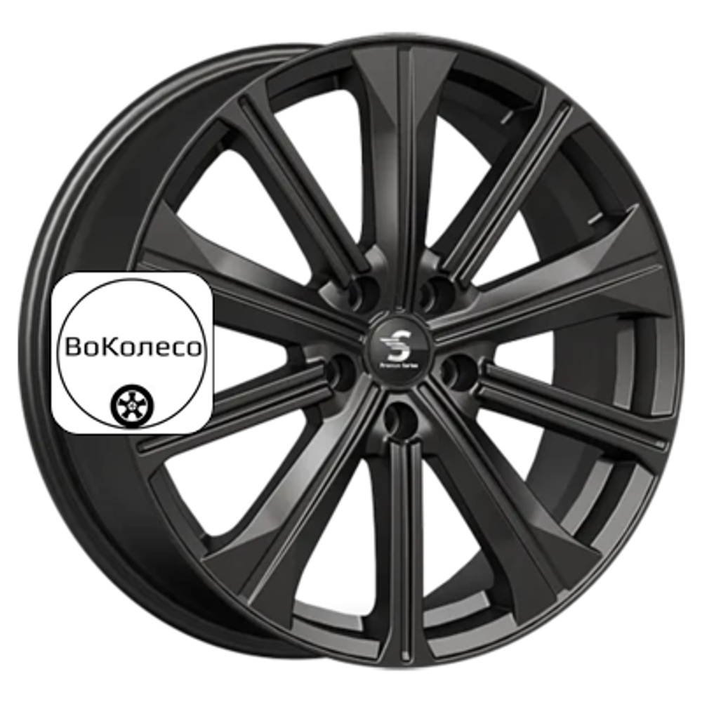 7x19/5x112 ET43 D57,1 КР013 (Tiguan) Fury black Premium Series