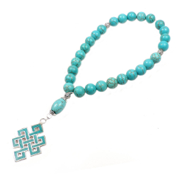 Четки "Узел жизни" бирюза