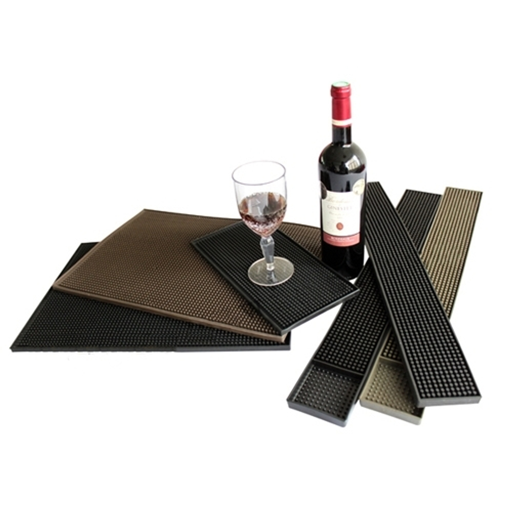 Коврик Барный 45Х31См H1См, Черный, Резиновый, Серия Jiwins Jw-Bmq-Bl