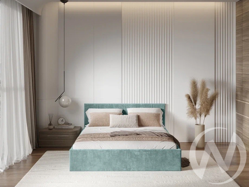 Кровать Ника 1;4 КР-13 (шарли бриз)