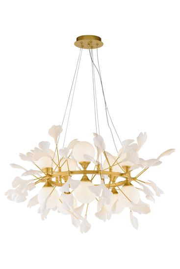 5747A/10 SPRAY PAINT BRASS+WHITE (1) Люстра NW