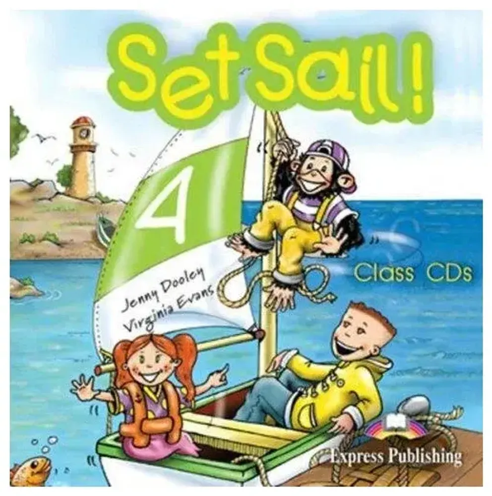 Set Sail 4. Class CDs (set of 2). Аудиокурс к учебнику, тетради и тестам.