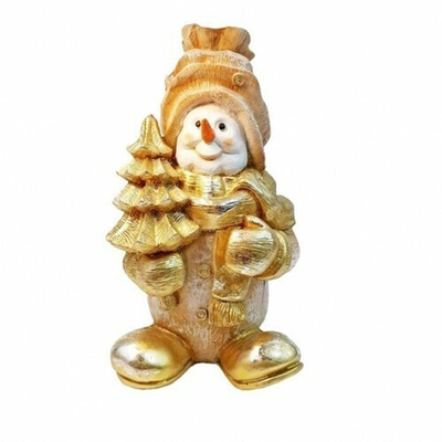 Фигурка Снеговик с елкой 34