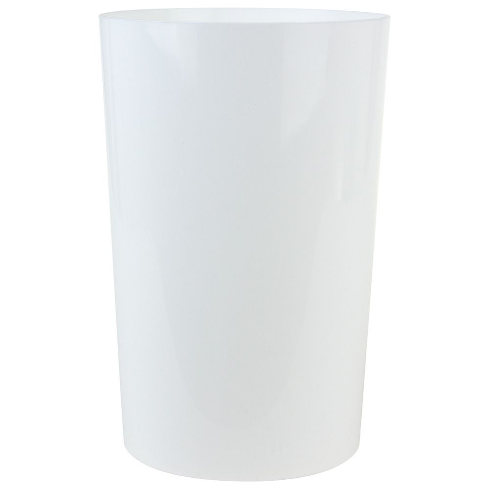 Вазон (пластик) "Инфинити" D15xH23см 4л (Белый)