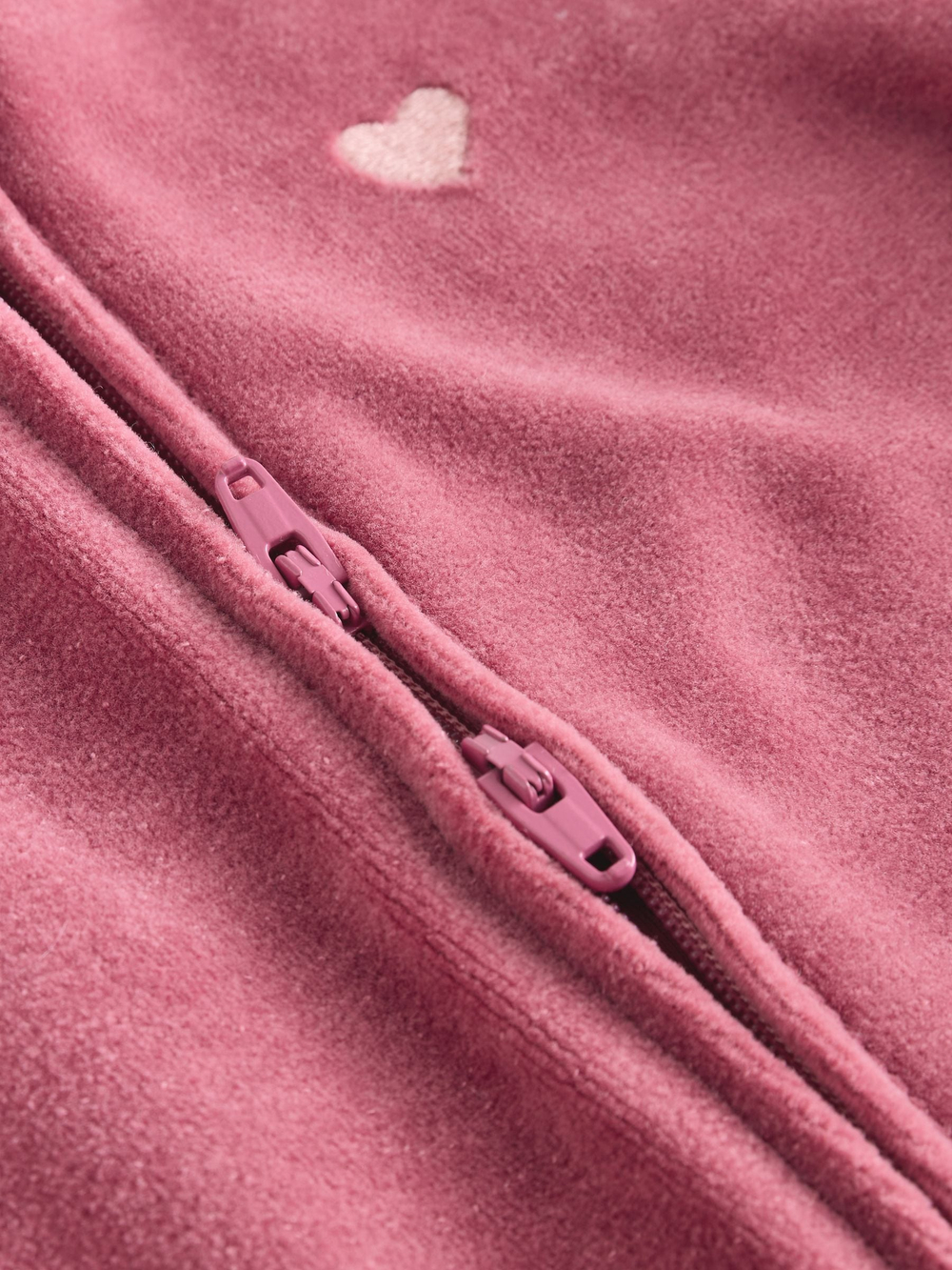 Комбинезон / Cлип для малышей флисовый Next F34-060, 2 шт., Розовый