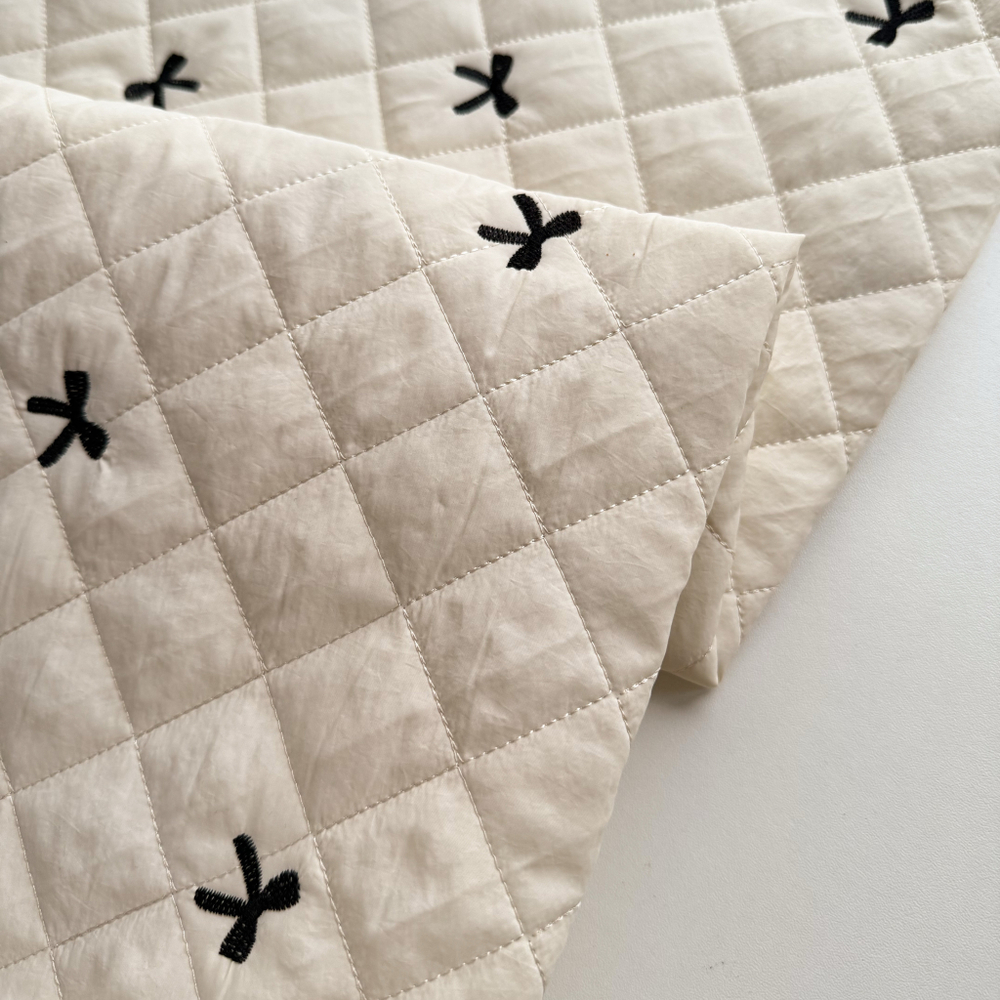 Курточная стежка Бантики