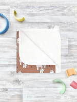 Двусторонний плед Mjölk Слоники оригами, уценка