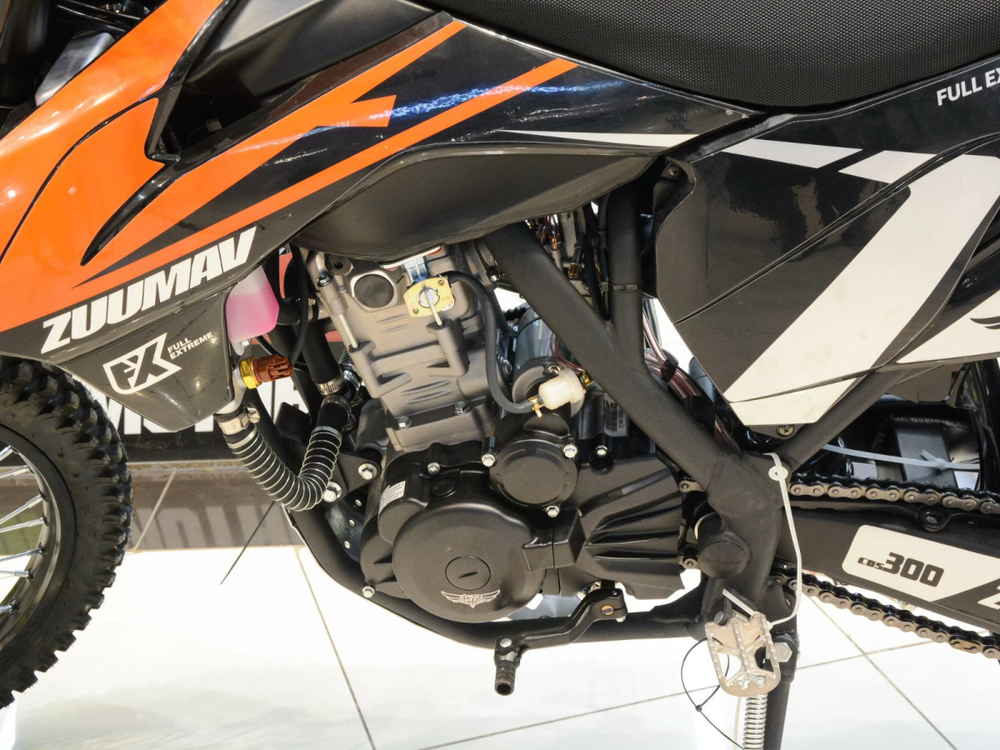 Мотоцикл кроссовый Zuumav K7 CBS 300G Orange 21/18