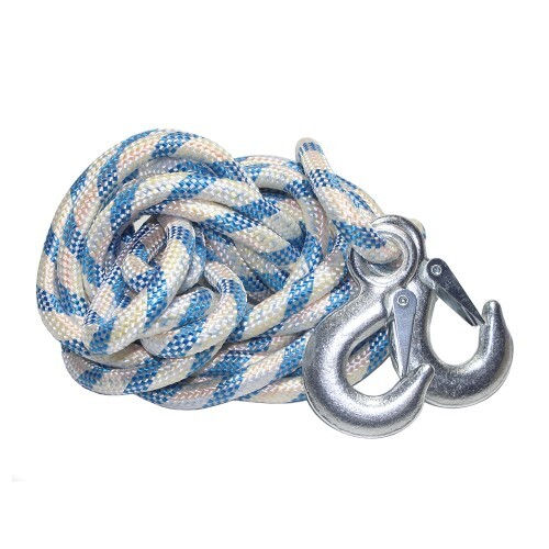 Трос буксир. (4,5 т) веревка плетен. 2 крюка /5 м/ (СИГМА)
