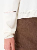 Джемпер для девочки AT1345 молочный