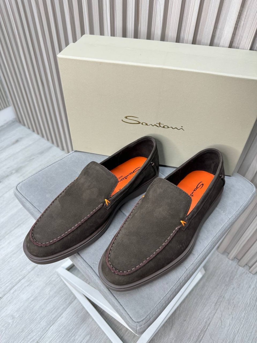 Лоферы Santoni