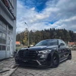 Карбоновый обвес для Mercedes Benz S Class AMG W223 2020+ АМГ Мерседес Бенц S класс