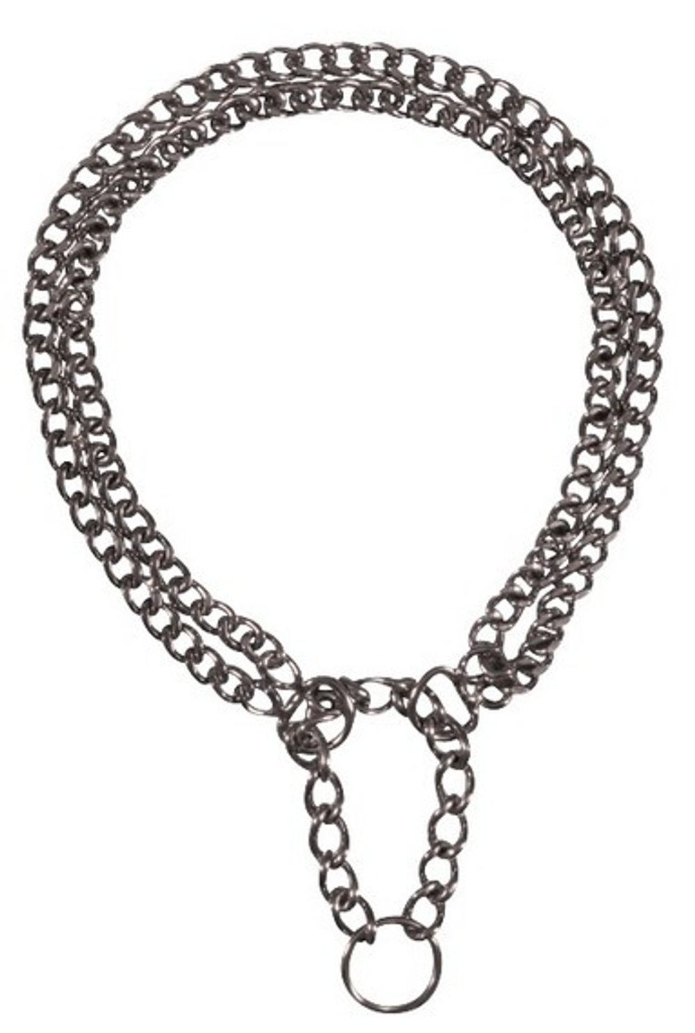 Ошейник для собак Trixie "Semi-Choke Chain", двухрядный, 45 см