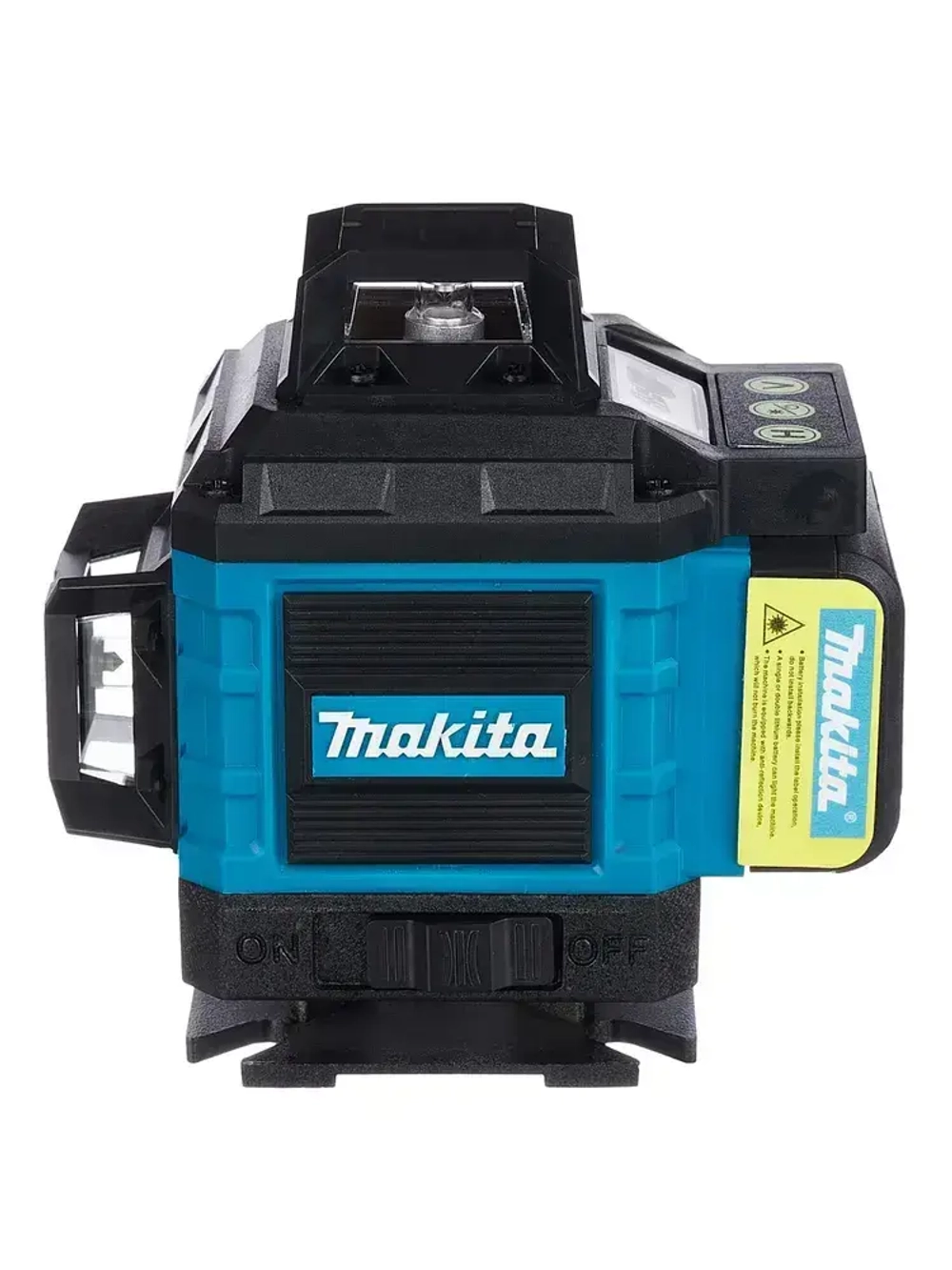 Профессиональный лазерный уровень самовыравнивающийся строительный 360 4D / Нивелир, 16 лучей с пультом управления и штативом / Зеленый луч