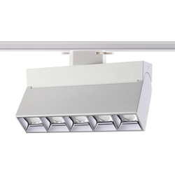 358665 PORT NT21 234 белый Светильник трековый однофазный трехжильный IP33 LED 4000K 25W 110-265V EOS