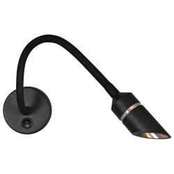 Светильник настенный ЭРА WL47 BK 3000K 3Вт IP20 черный