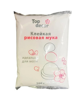 Клейкая рисовая мука для моти 500 гр. Top Decor