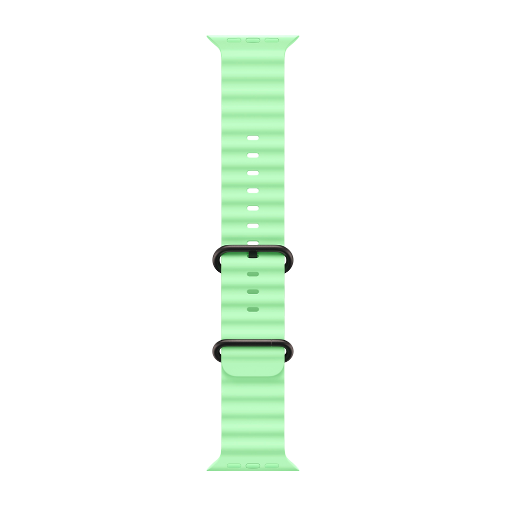 Умные часы Apple Watch Ultra 3 (2025) GPS + Cellular, 49mm, Black Titanium Case with Neon Green Ocean Band