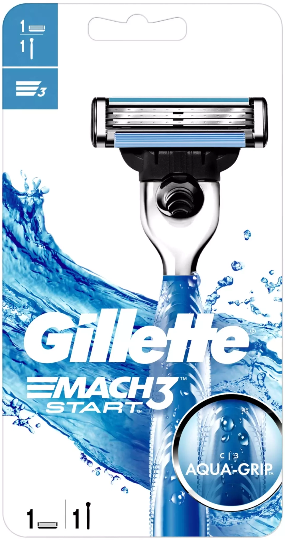 Многоразовый бритвенный станок Gillette Mach3 Start