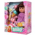 Пупс функциональный с аксесс., коробка 58824