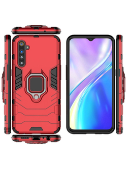 Противоударный чехол с кольцом Panther Case для Realme XT