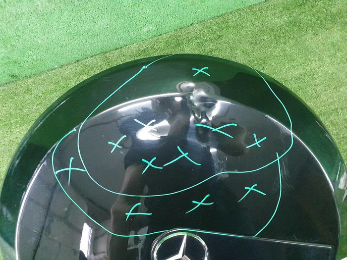 Кожух запасного колеса Mercedes G W463 (2018-н.в.)