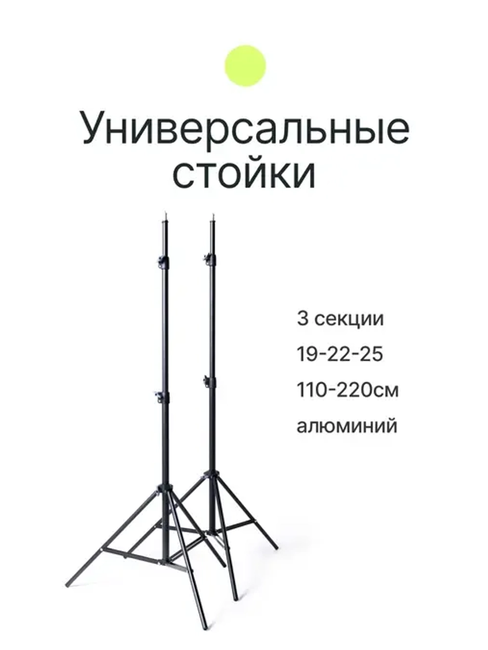 Комплект постоянного света Raylab RL-100 Kit 5600К светодиодный