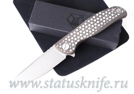 Нож Широгоров F95 Bear Pattern Bronze M390 MRBS