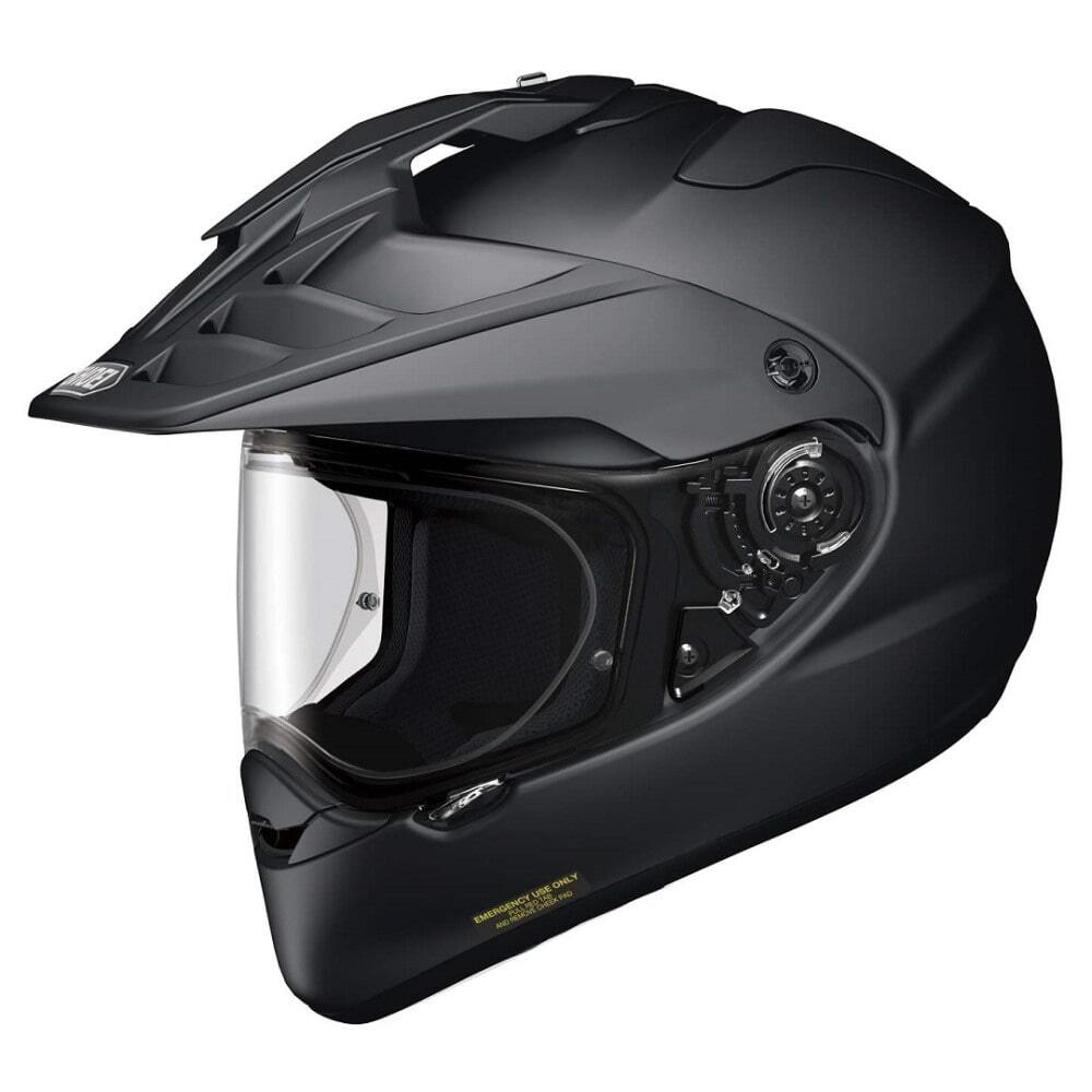SHOEI Мотошлем туристический интеграл с козырьком HORNET ADV CANDY  черный матовый