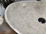 Раковина из мрамора Oval Cream OM-70953 55*38*19 00999