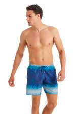 Мужские пляжные шорты синий
