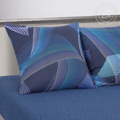 Постельное белье поплин Евро Мёбиус 914 АРТПОСТЕЛЬ