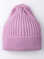 Шапка для девочки осенняя вязаная