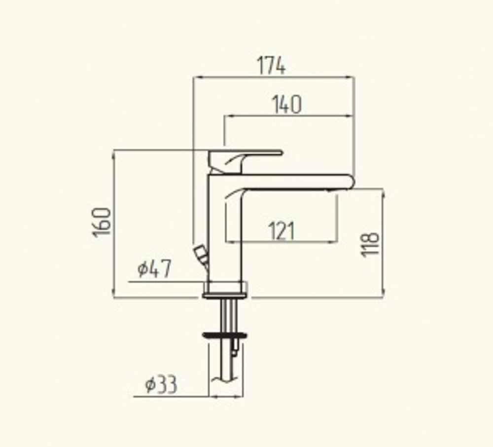 Смеситель Migliore Tenesi 25415 для раковины