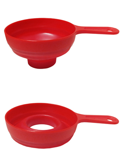 Воронка с широким горлом складная